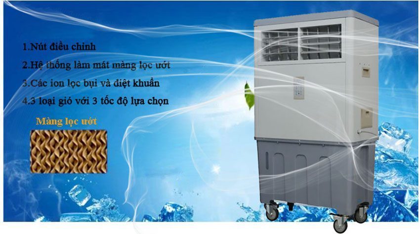 Máy làm mát không khí Apechome MIK-8000EX - Hàng chính hãng