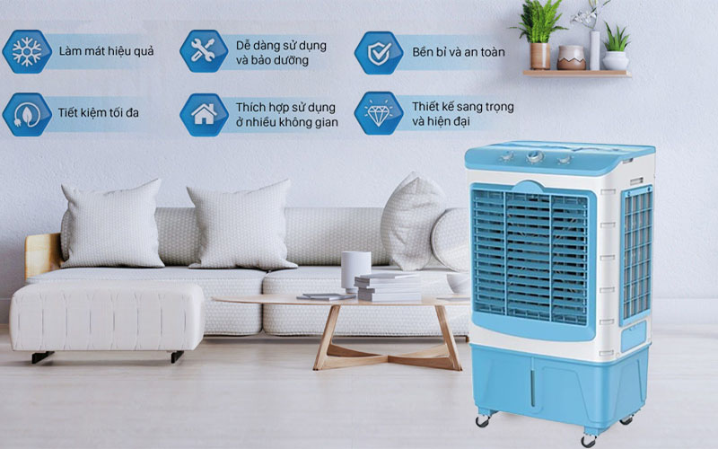 Máy làm mát không khí Hakari HK-850 - Hàng chính hãng