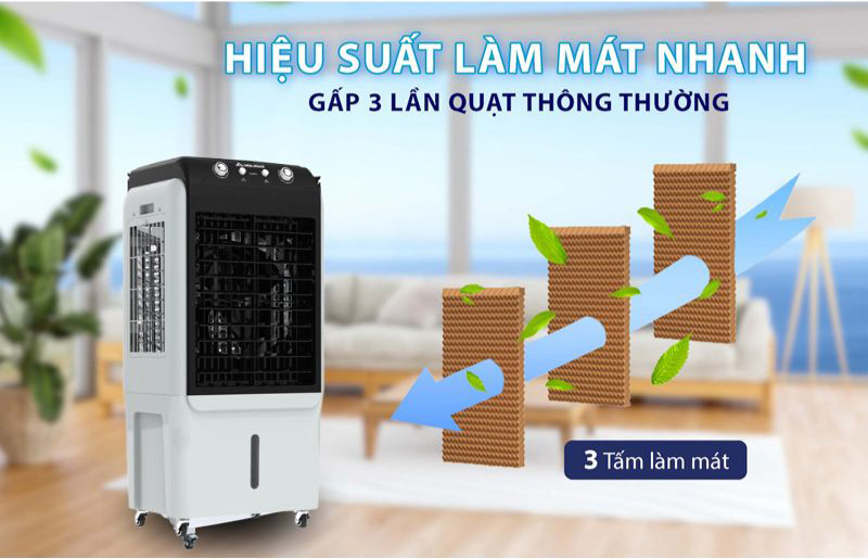 Máy làm mát không khí Hòa Phát HPCF-035BL - Hàng chính hãng