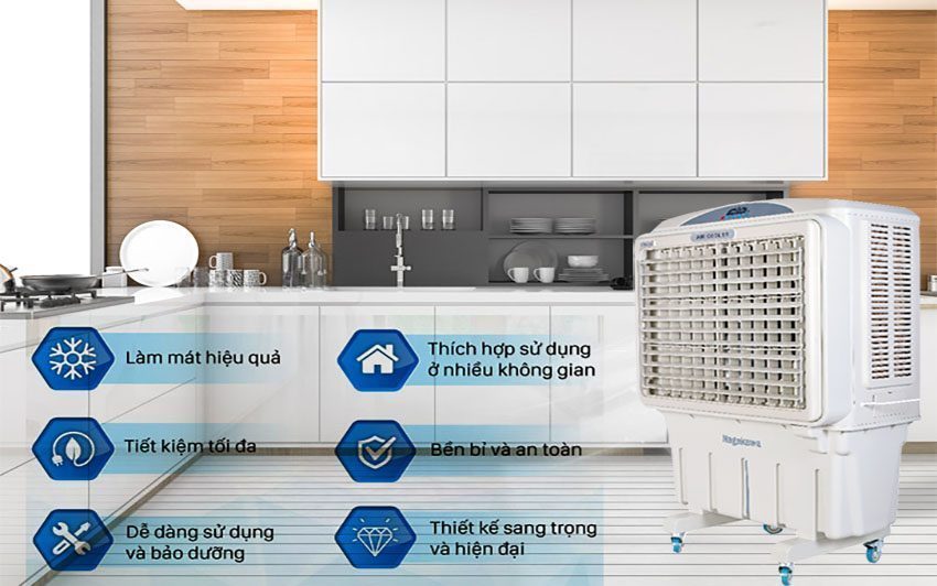 Máy làm mát không khí Nagakawa NFC1201 - Hàng chính hãng