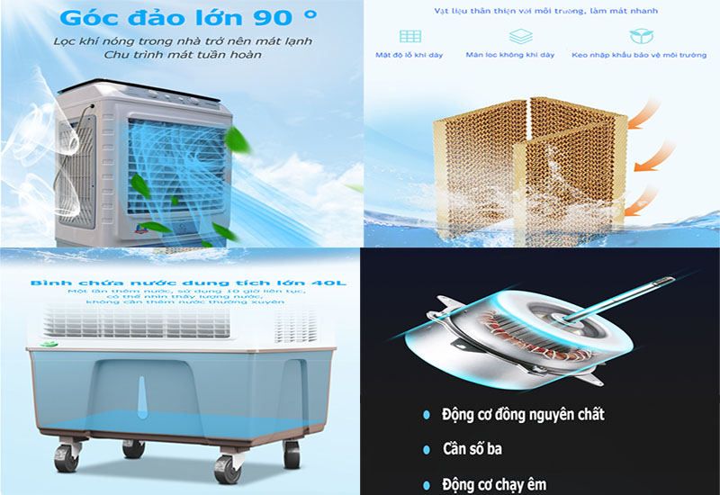 Máy làm mát không khí Penhouse PH-6000CN - Hàng chính hãng