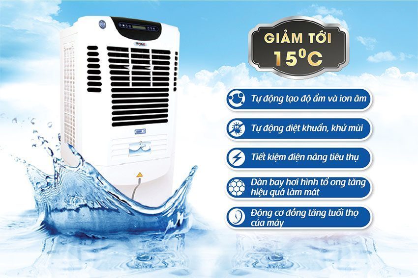 Máy làm mát không khí Taka TK-Q8500 - Hàng chính hãng