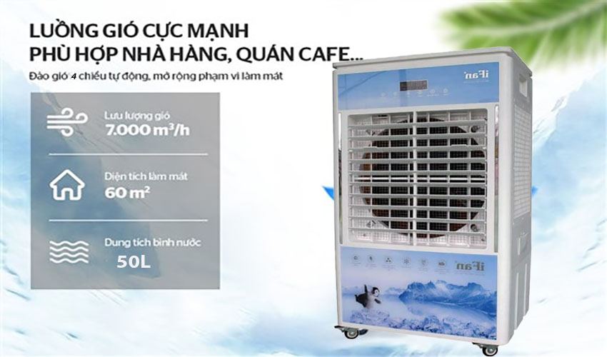Máy làm mát không khí iFan 7000D  - Hàng chính hãng