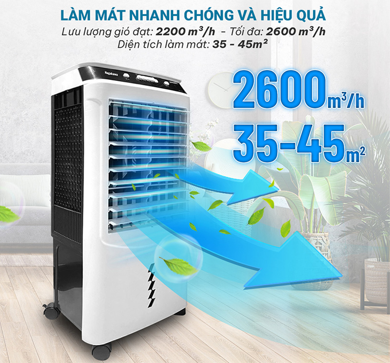 Máy làm mát không khí Nagakawa NFC777 - Hàng chính hãng