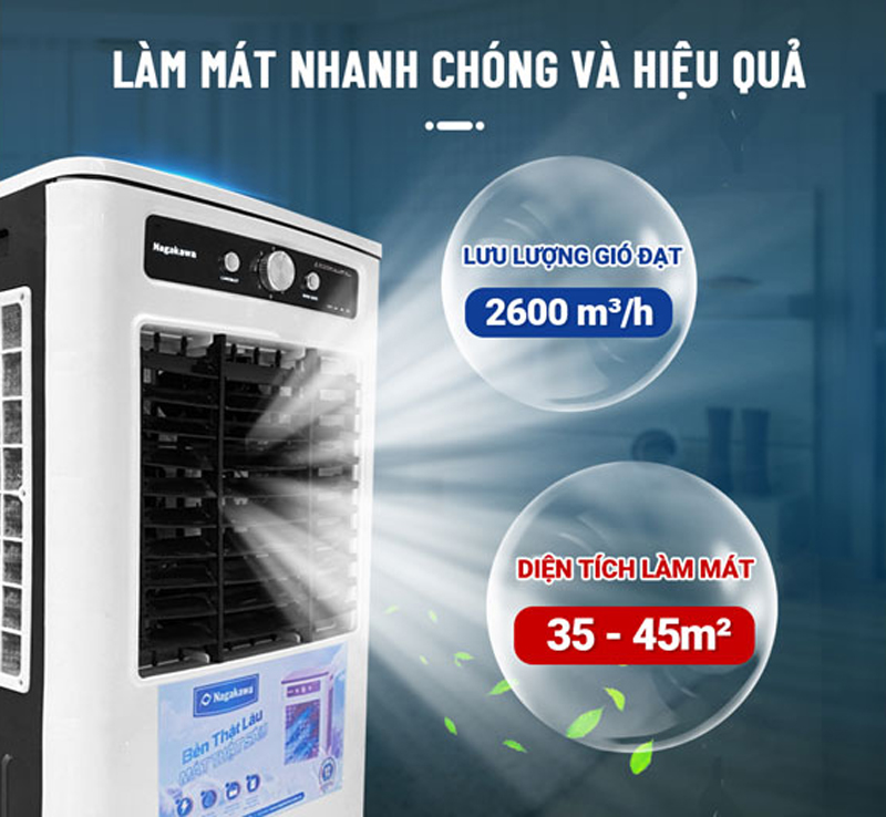 Máy làm mát không khí Nagakawa NFC555 - Hàng chính hãng