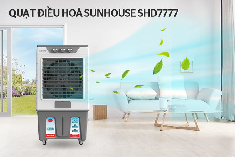 Máy làm mát không khí Sunhouse SHD7777 - Hàng chính hãng