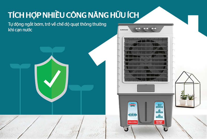 Máy làm mát không khí Sunhouse SHD7777 - Hàng chính hãng
