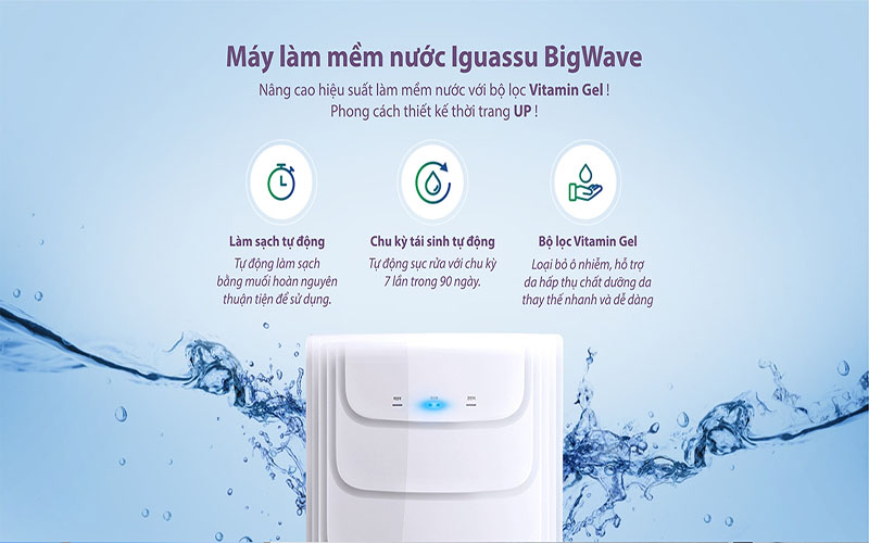 Máy làm mềm nước Chungho CHS-300K - Hàng chính hãng