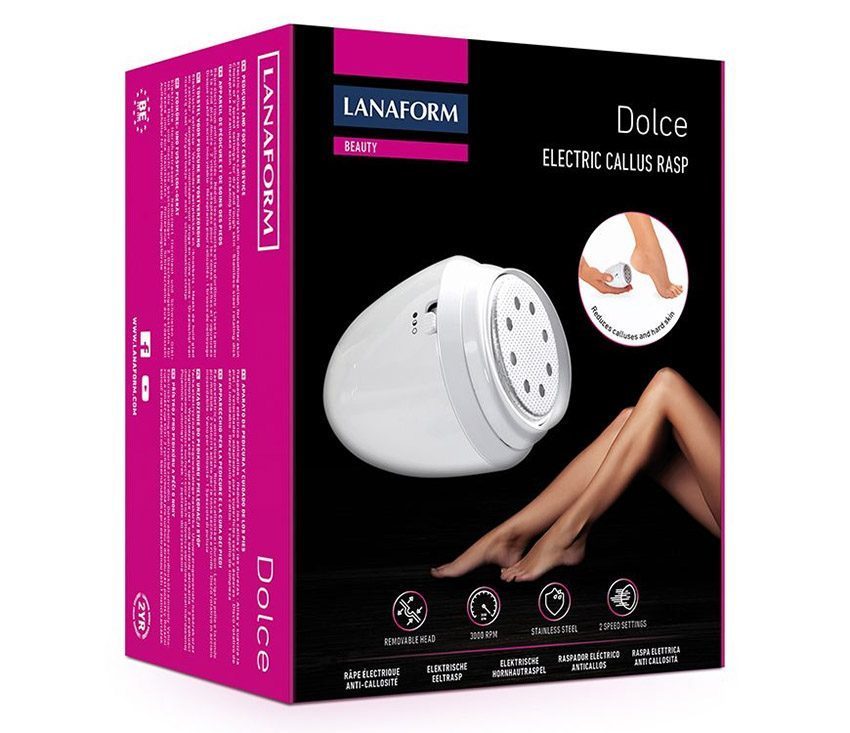 Máy làm sạch da chết gót chân Lanaform Dolce LA131503 - Hàng chính hãng