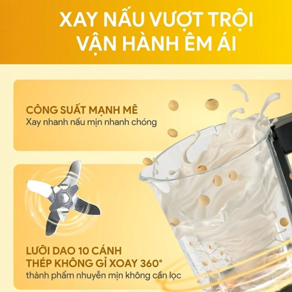 Máy làm sữa hạt đa năng BlueStone BLB-6041 - Hàng chính hãng