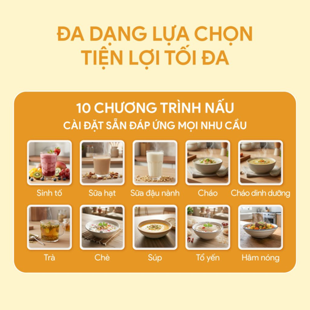 Máy làm sữa hạt đa năng BlueStone BLB-6041 - Hàng chính hãng