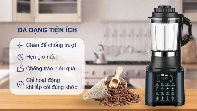 Máy làm sữa hạt Seka E400 - Hàng chính hãng
