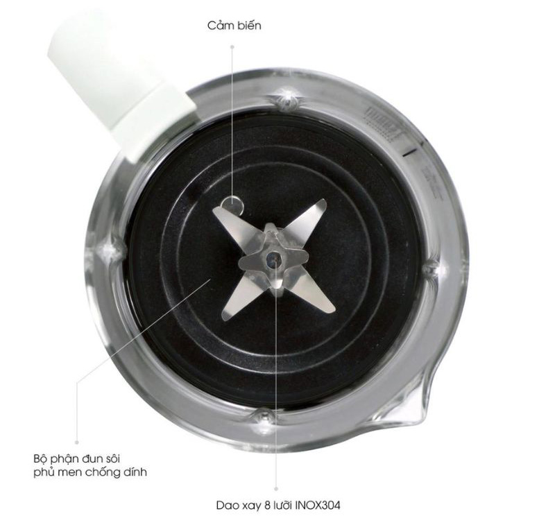 Máy làm sữa hạt Gali GL-1417B - Hàng chính hãng