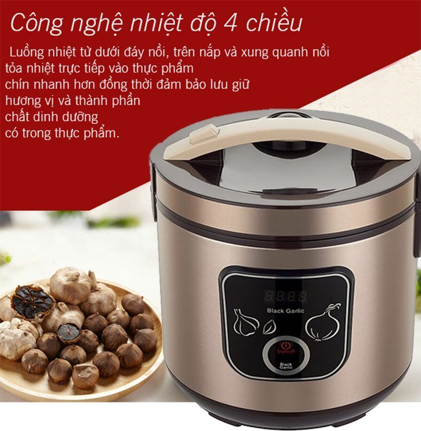 Nồi làm tỏi đen Apechome APH-10B - Hàng chính hãng