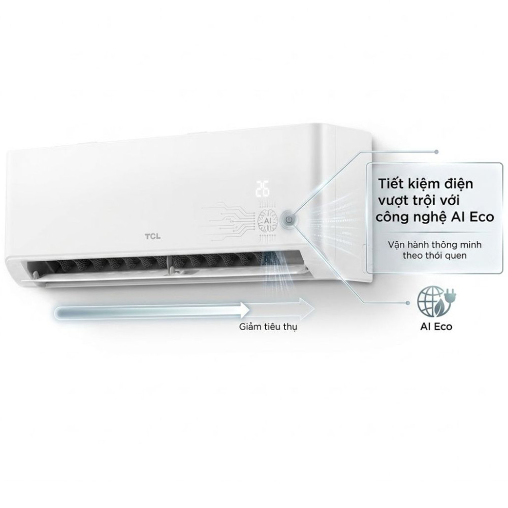 Máy lạnh TCL Inverter 1 HP TAC-SA10CSV/ZA - Hàng chính hãng
