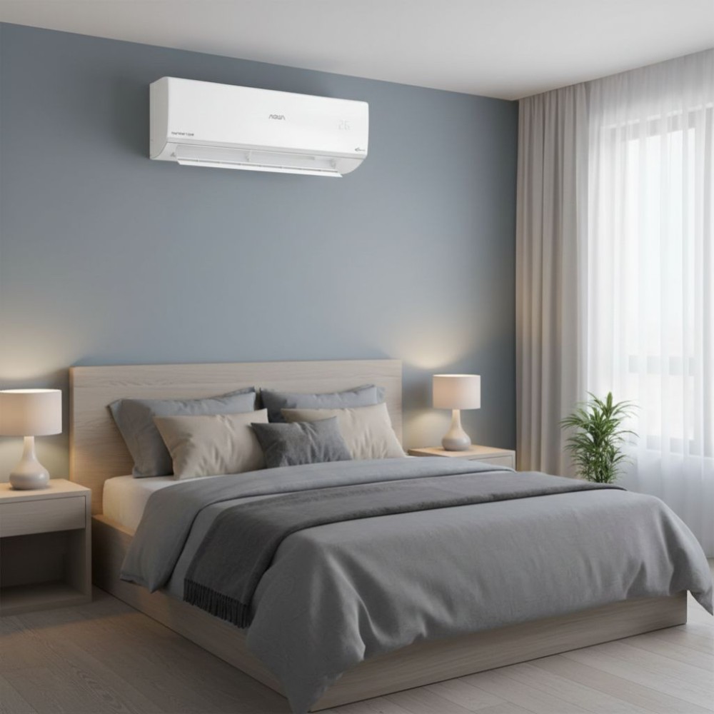 Máy lạnh Aqua inverter 1.5 HP AQA-RUV13RB5 - Hàng chính hãng