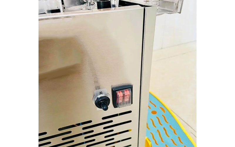 Máy làm lạnh đồ uống dạng khuấy 2 ngăn DN325 - Hàng chính hãng