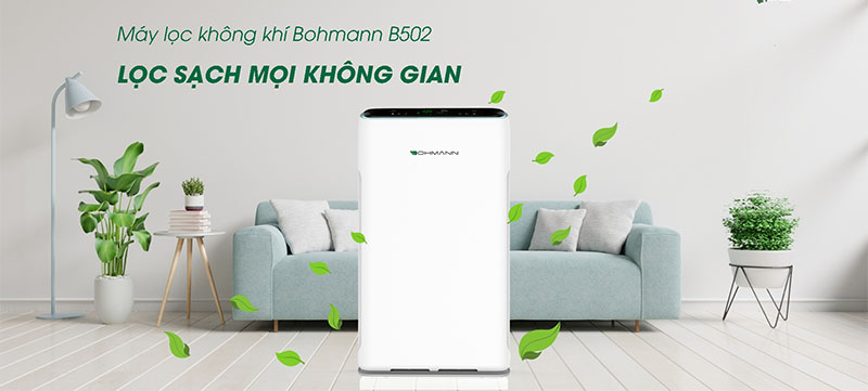 Máy lọc không khí Bohmann B5.02 - Hàng chính hãng