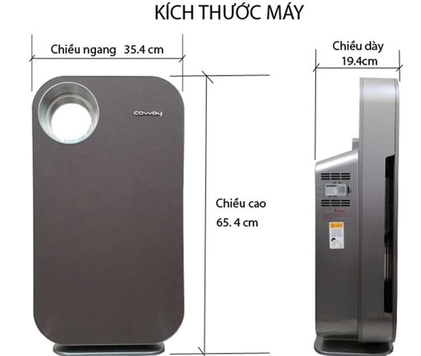 Máy lọc không khí Coway AP-1008DH - Hàng chính hãng