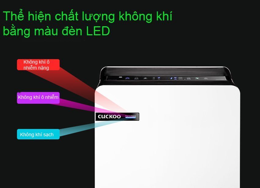 Máy lọc không khí Cuckoo CAC-AD1210FW - Hàng chính hãng