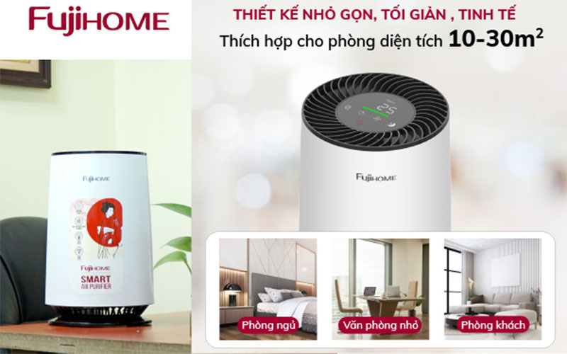 Máy lọc không khí Fujihome AP12 - Hàng chính hãng