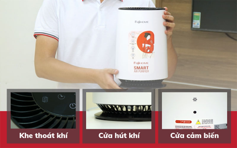 Máy lọc không khí Fujihome AP12 - Hàng chính hãng