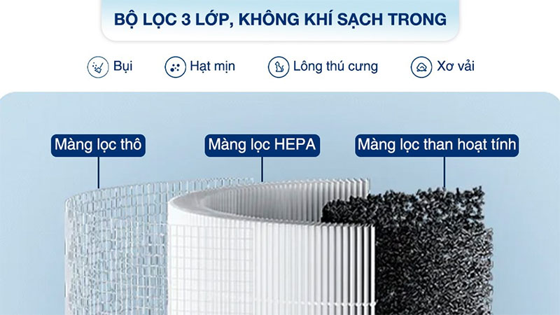 Máy lọc không khí Ideal AP25 - Hàng chính hãng