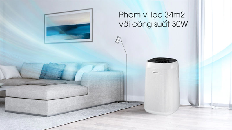 Máy lọc không khí Samsung AX34R3020WW/SV - Hàng chính hãng