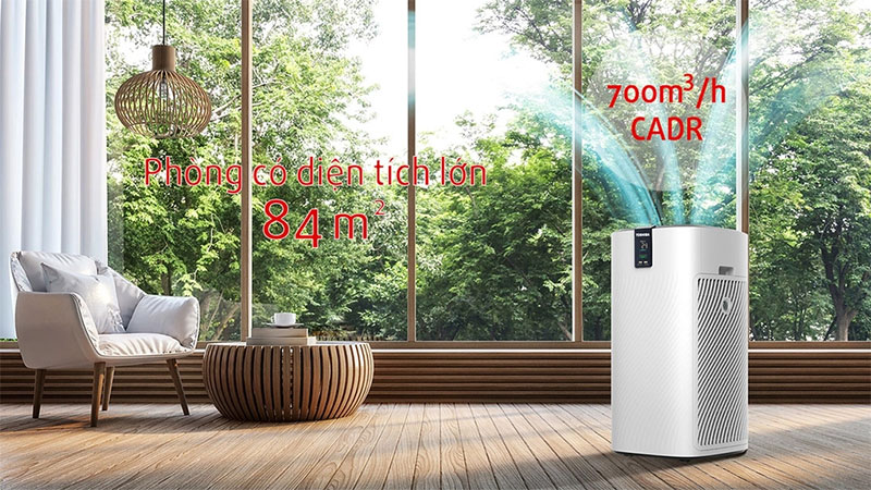 Máy lọc không khí Toshiba CAF-N70(W)VN - Hàng chính hãng