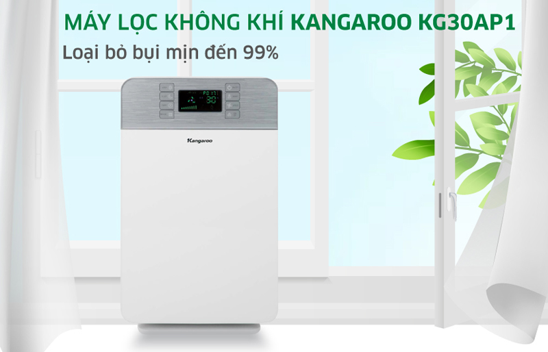 Máy lọc không khí Kangaroo KG30AP1 - Hàng chính hãng