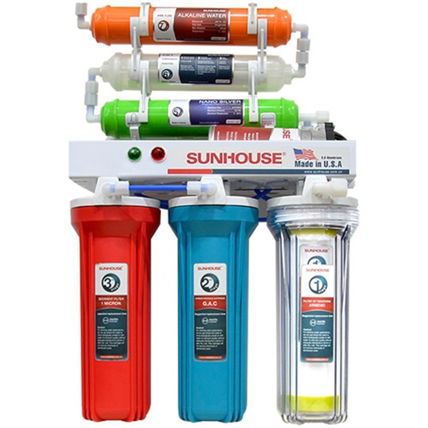 Máy lọc nước 7 lõi R.O Sunhouse SHR-8807 - Hàng chính hãng