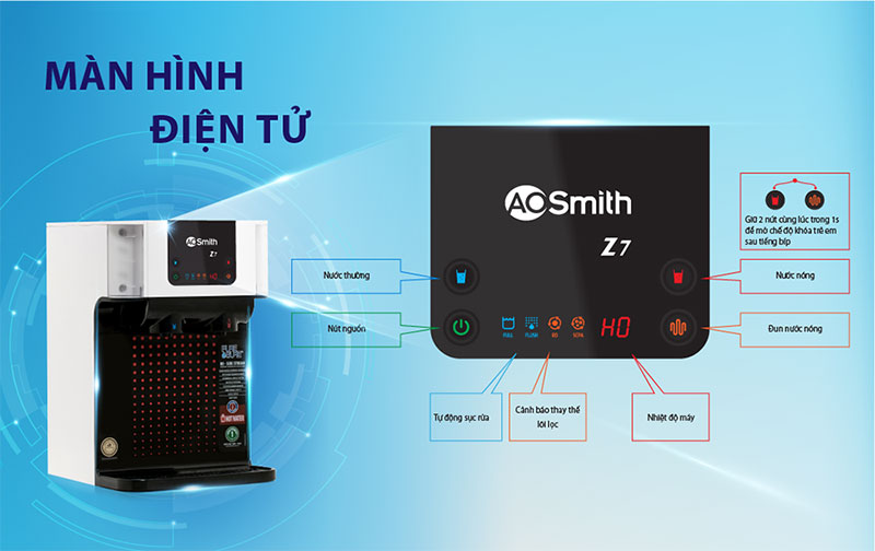 Máy lọc nước A.O.Smith Z7 - Hàng chính hãng