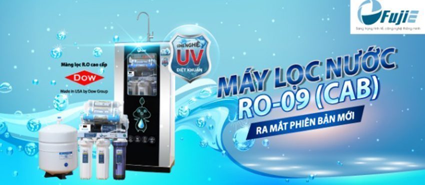 Máy lọc nước Fujie RO-09UV - Hàng chính hãng