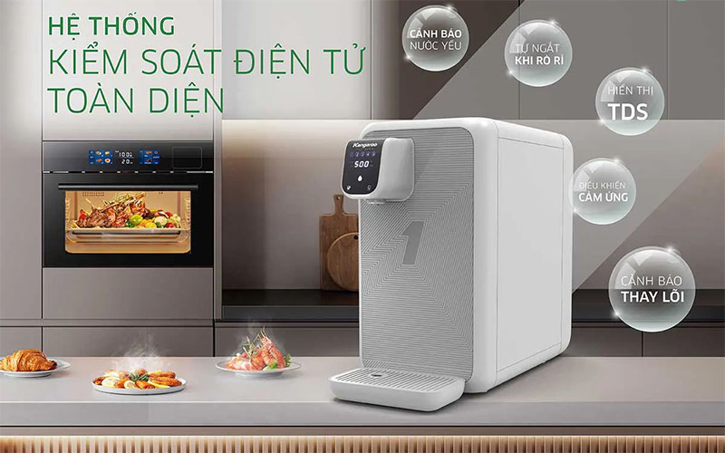Máy lọc nước Hydrogen Kangaroo KG400HD - Hàng chính hãng