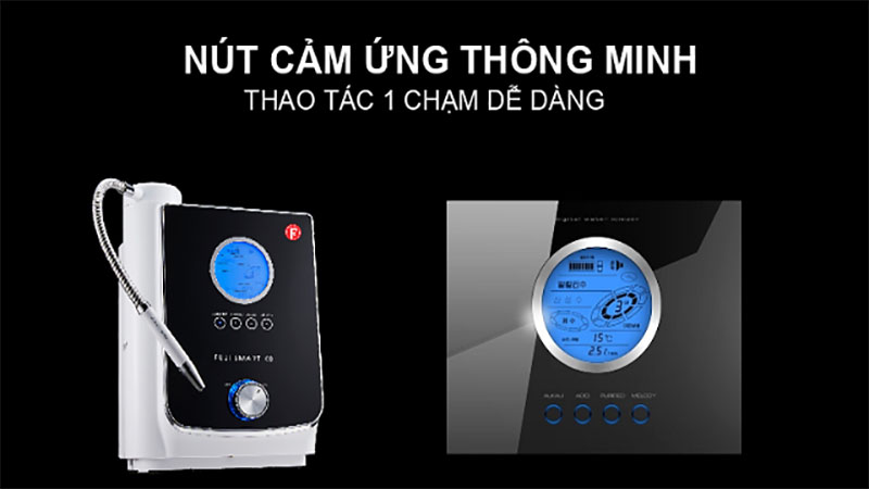 Máy lọc nước ion kiềm Fuji Smart K8 - Hàng chính hãng