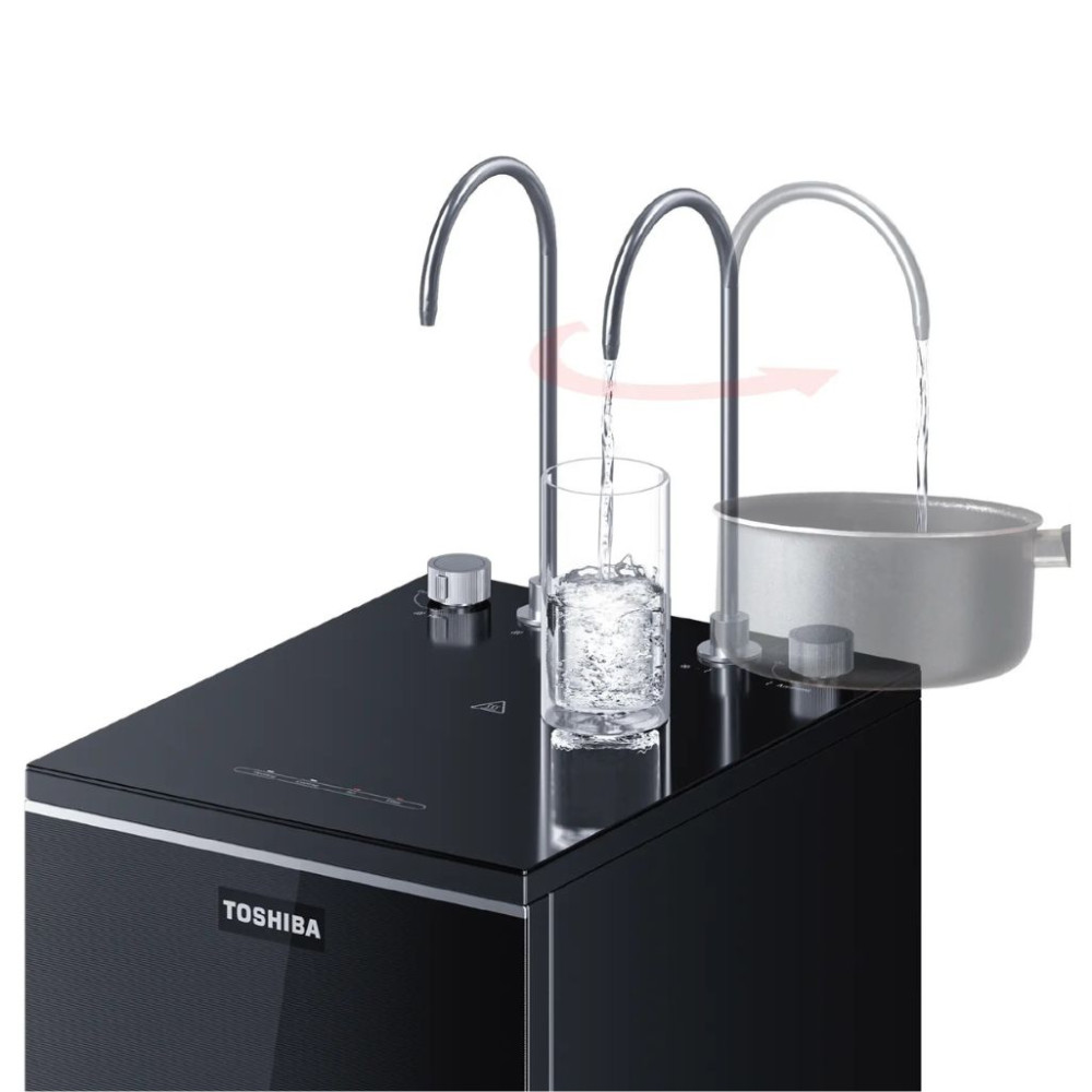 Máy lọc nước RO nóng nguội lạnh Hydrogen Toshiba TWP-WA2SVN(K)  - Hàng chính hãng
