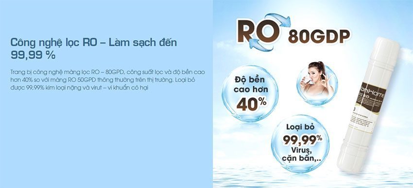 Máy lọc nước RO 10 lõi KoriHome K-Pro WPK-G61 có bình áp - Hàng chính hãng