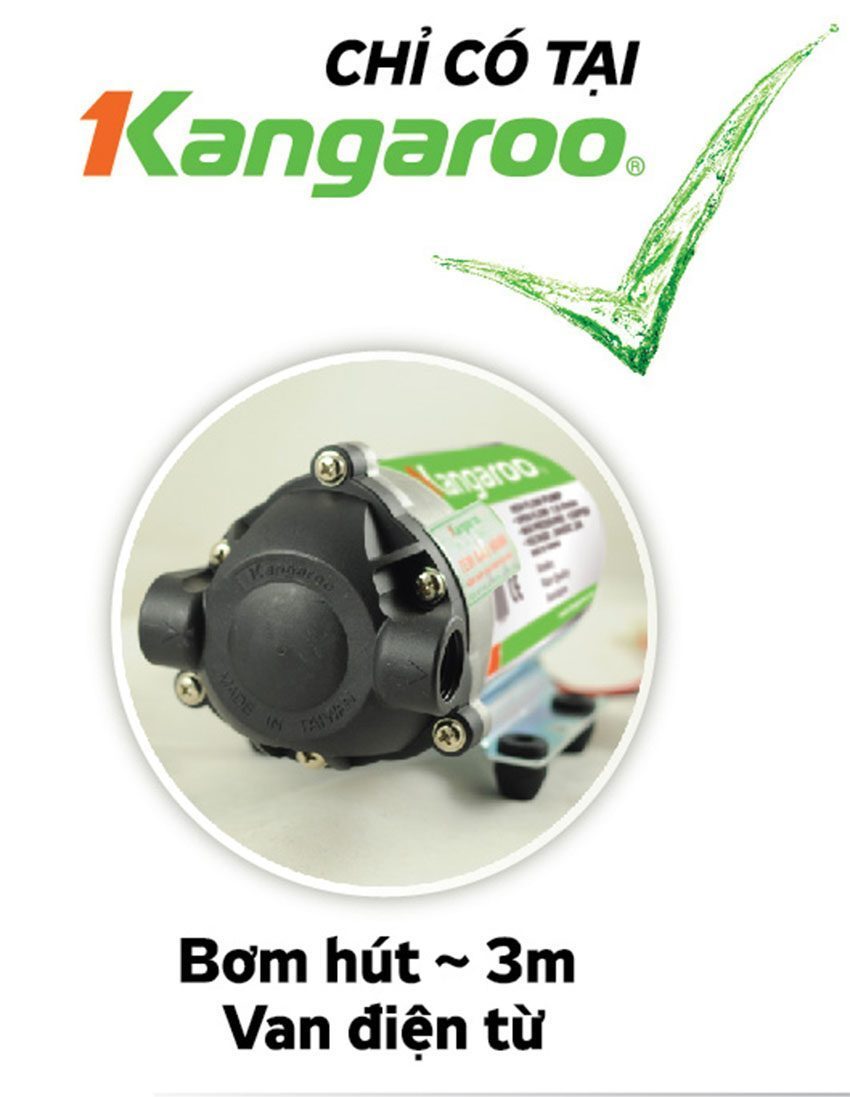 Máy lọc nước RO Kangaroo KG108W VTU - Hàng chính hãng