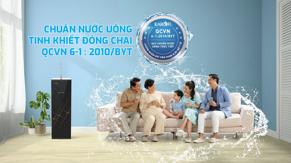 Máy lọc nước RO Karofi Livotec 606S - Hàng chính hãng