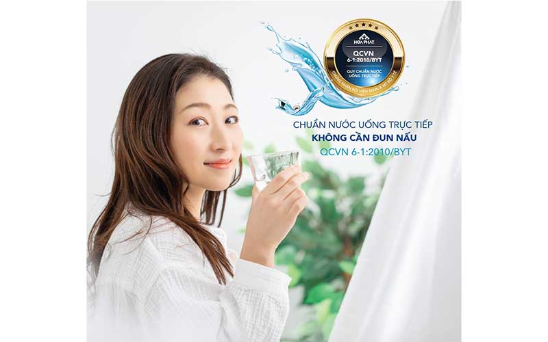 Máy lọc nước RO nóng lạnh Hòa Phát HWBR1A1021 - Hàng chính hãng