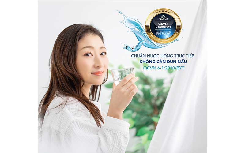 Máy lọc nước RO nóng lạnh Hòa Phát HWBS2A1021  - Hàng chính hãng
