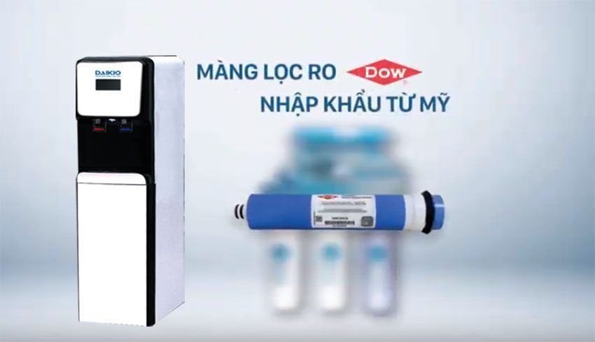 Máy lọc nước RO nóng nguội Daikio DKW-40306B - Hàng chính hãng