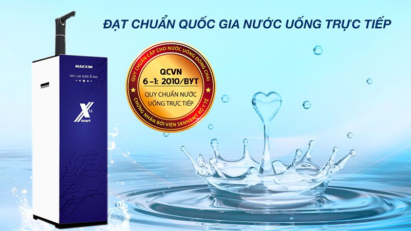 Máy lọc nước RO nóng nguội Maksim MAK-X5.0 - Hàng chính hãng