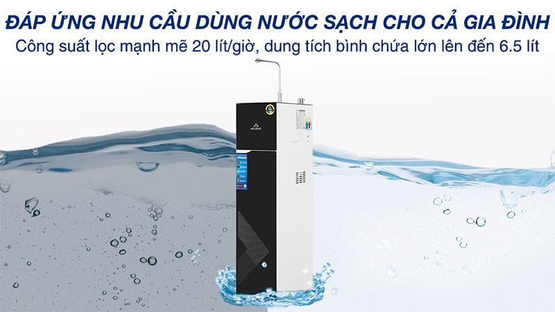 Máy lọc nước RO nóng nguội lạnh Hòa Phát HPN692 10 lõi - Hàng chính hãng