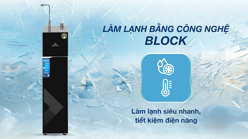 Máy lọc nước RO nóng nguội lạnh Hòa Phát HPN692 10 lõi - Hàng chính hãng