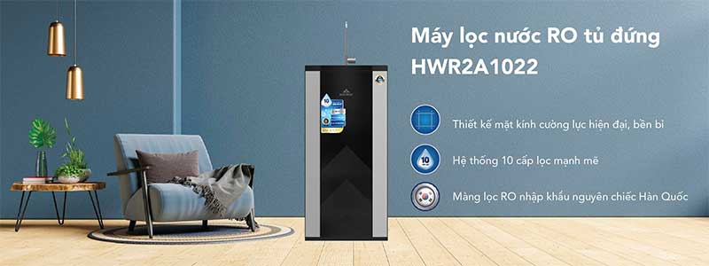 Máy lọc nước RO tủ đứng Hòa Phát HWR2A1022/HWR2B1022 - Hàng chính hãng