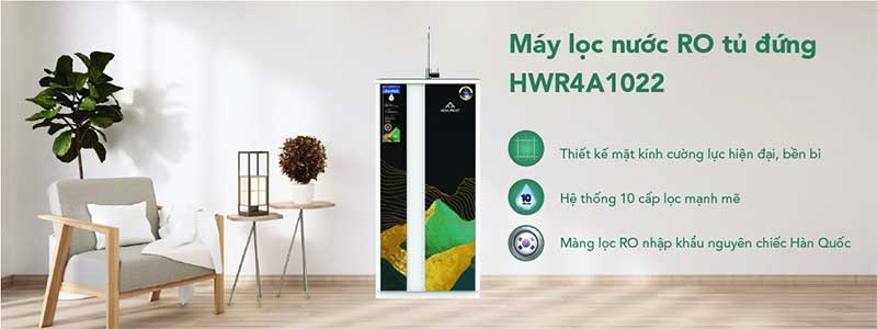 Máy lọc nước RO tủ đứng Hòa Phát HWR4B1022 - Hàng chính hãng