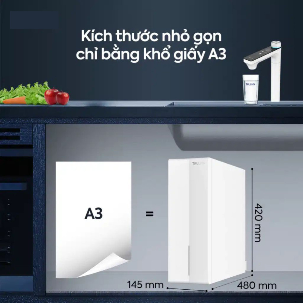 Máy lọc nước âm tủ Truliva UR61096H - Hàng chính hãng