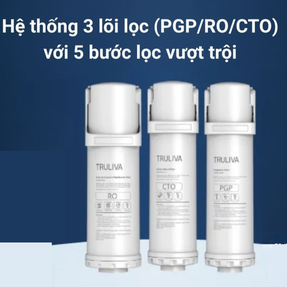 Máy lọc nước âm tủ bếp Truliva UR5676 GOLD - Hàng chính hãng