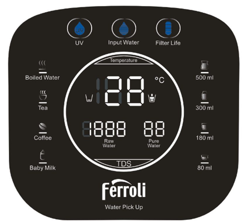Máy lọc nước để bàn Ferroli FP2200-PD - Hàng chính hãng
